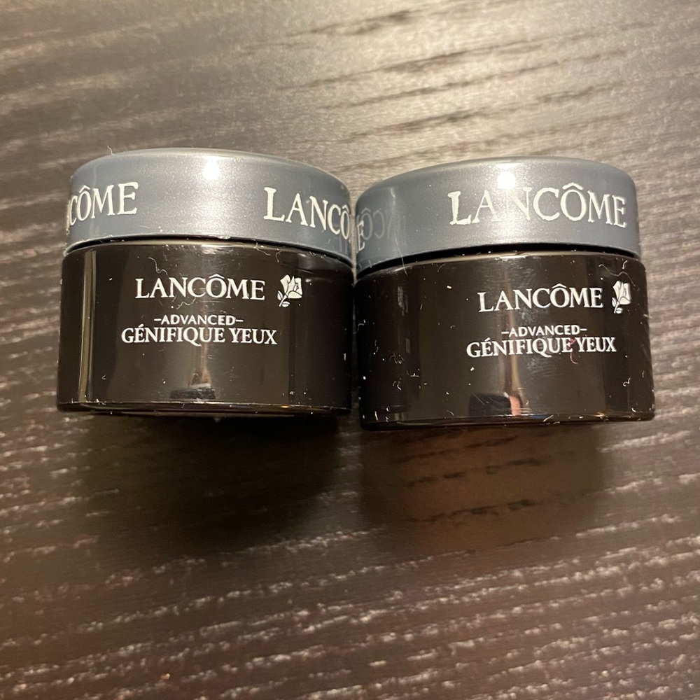 Genifique cream serum face new lancome set x 2